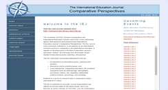 Desktop Screenshot of iejcomparative.org